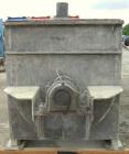 Used O'Hara double spiral ribbon blender, 200 cubic feet, model 200CU, 304 stainless steel. Non-jacketed trough approximately 54