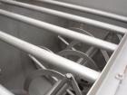 USED: OHI 240 cubic foot double ribbon blender. 48