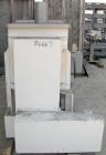 USED: Patterson Foundry Machine double spiral ribbon blender, 19.5 cubic foot working capacity, 304 stainless steel. Carbon steel jacketed trough 24
