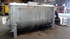 Used Mueller Double Spiral Ribbon Blender, 220 cubic feet working capacity, 304 stainless steel.  304 Stainless steel non-code dimple jacketed trough 60