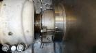 Used Mueller Double Spiral Ribbon Blender, 220 cubic feet working capacity, 304 stainless steel.  304 Stainless steel non-code dimple jacketed trough 60