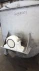Used Mueller Double Spiral Ribbon Blender, 220 cubic feet working capacity, 304 stainless steel.  304 Stainless steel non-code dimple jacketed trough 60