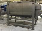 Used New-In-Stock- Paul O. Abbe Model IMB-100 Cubic Foot Ribbon Mixer. 1 Year Warranty. 304 Stainless Steel. All external stiffeners, legs, ribs and supports are constructed of 304 SS. Inside trough ...