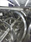 Used Paul O. Abbe Double Spiral Ribbon Blender, Approximately 37.5 Cubic Foot,