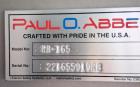 Used Paul O. Abbe RB-165 Ribbon Blender | 165 Cu Ft Stainless Steel Food Grade Mixer