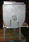 USED: Paul O Abbe double spiral ribbon blender, 8.3 cubic feet working capacity, 304 stainless steel. Non-jacketed trough 50