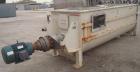 Used Stainless Steel Phlauer/A & J Mixing Heavy Duty Double Spiral Ribbon Blender, Model AJDR4010, 100 cubic feet working capacity