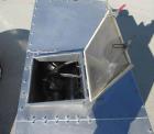 Used Pillsbury Company Double Spiral Ribbon Blender. Approximate 128 cubic feet. 304 stainless steel. Non-jacketed trough approximately 123-1/2