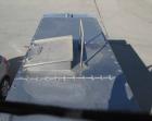 Used Pillsbury Company Double Spiral Ribbon Blender. Approximate 128 cubic feet. 304 stainless steel. Non-jacketed trough approximately 123-1/2