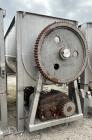 Used 316 Stainless Steel Double Spiral Ribbon Blender. Approximate 270 Cubic Foot working capacity. Non-Jacketed trough approximately 144