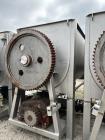 Used- 316 Stainless Steel Double Spiral Ribbon Blender. Approximate 270 Cubic Foot working capacity. Non-Jacketed trough app...