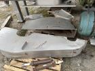 Used 316 Stainless Steel Double Spiral Ribbon Blender. Approximate 270 Cubic Foot working capacity. Non-Jacketed trough approximately 144