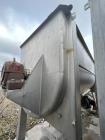 Used 316 Stainless Steel Double Spiral Ribbon Blender. Approximate 270 Cubic Foot working capacity. Non-Jacketed trough approximately 144