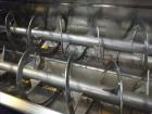 Used Rietz Twin Shaft Ribbon Mixer, Model RS.28.K5410