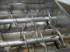 Used Rietz Twin Shaft Ribbon Mixer, Model RS.28.K5410