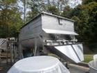 Used Stainless Steel Rietz Twin Shaft Ribbon Blender, Model RS40-K-3410, 250 cubic feet