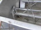 Used Stainless Steel Rietz Twin Shaft Ribbon Blender, Model RS40-K-3410, 250 cubic feet