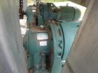 Used- Stainless Steel Rietz Twin Shaft Ribbon Blender, Model RS40-K-3410, 250 cubic feet