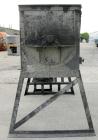 Used Robinson Double Spiral Ribbon Blender, Size 7, 44 Cubic Feet Working Capacity, Carbon Steel. Jacketed trough 30