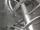 Used Robinson Double Spiral Ribbon Blender, Size 7, 44 Cubic Feet Working Capacity, Carbon Steel. Jacketed trough 30