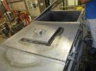 Used- 80 Cubic Foot Ross Stainless Steel Ribbon Blender
