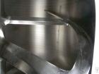 Used Ruberg Vertical Single Shaft Mixer, 88.3 cubic feet (25-2500 liter), model VM2500, 316L stainless steel. Non-jacketed chamber approximately 74
