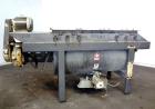 Used S. Howes Sanimix Double Spiral Ribbon Blender, Model S-366, 47.8 Cubic Feet Working Capacity, 304 Stainless Steel.  Non-jacketed trough 36