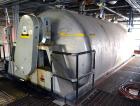 Used S. Howes Ribbon Blender, Approximate 1700 Total Cubic Feet, Stainless Steel. Enclosed horizontal tank approximate 120