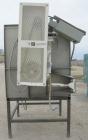 Used- Scott Equipment Co double spiral ribbon blender, approximately 56 cubic feet working capacity, 304 stainless steel. Di...