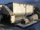 Used Scott Equipment Ribbon Blender, Model GHMA6613, 300 Cubic Feet, 304 Stainless Steel. Non-jacketed trough 66