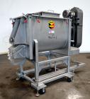 Used- Scott Equipment Paddle/Ribbon Blender, Model SPRM304SS, 20 Cubic Feet Working Capacity, 304 Stainless Steel. Non-jacke...