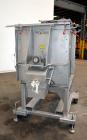 Used Scott Equipment Paddle/Ribbon Blender, Model SPRM304SS, 20 Cubic Feet Working Capacity, 304 Stainless Steel. Non-jacketed trough 31” wide x 48” long x approximately 36” deep. 4” Diameter shaft, ...