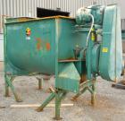Used Scott Equipment Paddle/Ribbon Blender, model SPRM487, 99 cubic feet working capacity, carbon steel. Non-jacketed trough 48