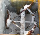 Used Scott Equipment Paddle/Ribbon Blender, model SPRM487, 99 cubic feet working capacity, carbon steel. Non-jacketed trough 48