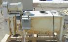 USED: Scott Equipment Co double spiral ribbon blender, model SRM183SS, 6 cubic feet, 304 stainless steel. Non-jacketed trough 18