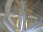 USED: Scott Equipment Co double spiral ribbon blender, model SRM183SS, 6 cubic feet, 304 stainless steel. Non-jacketed trough 18