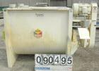 USED: Scott Equipment Co double spiral ribbon blender, model SRM404SS, 35 cubic feet, 304 stainless steel. Non-jacketed trough 40