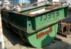 Used Sprout Waldron Ribbon/Paddle Blender, 150 Cubic Foot Working Capacity, 304 Stainless Steel. Non-jacketed trough 48