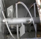 Used Sprout Waldron Ribbon/Paddle Blender, 150 Cubic Foot Working Capacity, 304 Stainless Steel. Non-jacketed trough 48