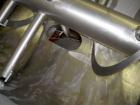 Used Sprout Waldron Double Spiral Ribbon Blender, Model 14,000#, 267 cubic feet working capacity, stainless steel. Non- jacketed trough 60