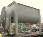Used Sprout Waldron Double Spiral Ribbon Blender, Model 14,000#, 267 cubic feet working capacity, 304 stainless steel. Non- jacketed trough 60