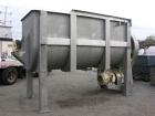 Used- Sprout Waldron Double Spiral Ribbon Blender, Model 14,000#, 267 Cubic Feet Working Capacity, 304 Stainless Steel. Non-...