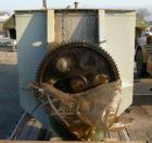 Used Sprout Waldron Double Spiral Ribbon Blender, Model B-340, 340 cubic foot working capacity, 316 stainless steel.  Jacketed trough 132