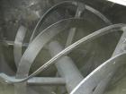 Used Sprout Waldron Double Spiral Ribbon Blender, Model B-340, 340 cubic foot working capacity, 316 stainless steel.  Jacketed trough 132