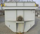 Used Sprout Waldron Double Spiral Ribbon Blender, Model B-340, 340 Cubic Foot Working Capacity, 316 Stainless Steel. Non -jacketed trough 132