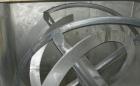Used Sprout Waldron Double Spiral Ribbon Blender, Model B-340, 340 Cubic Foot Working Capacity, 316 Stainless Steel. Non -jacketed trough 132