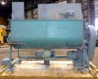 Used Strong-Scott Double Spiral Ribbon Blender, Model IMH-60, 60 Cubic Feet Maximum Working Capacity, 20 Minimum, Carbon Steel. Non-Jacketed trough 38