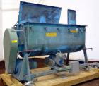 Used Strong-Scott Double Spiral Ribbon Blender, Model IMH-60, 60 Cubic Feet Maximum Working Capacity, 20 Minimum, Carbon Steel. Non-Jacketed trough 38