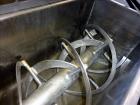 Used Strong Scott Double Spiral Ribbon Blender, Model IMJS, 2 Cubic Feet Workin
