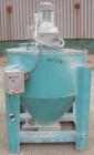 Used Universal Dynamics Vertical Ribbon Mixer, approximately 26 cubic feet, model 65-2000, carbon steel. 48